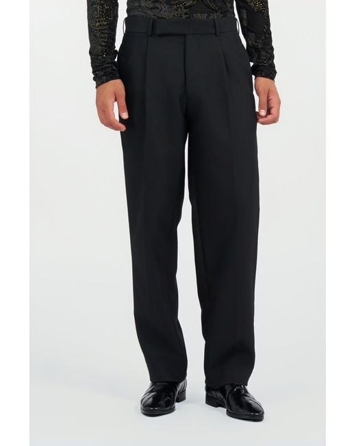 Roberto Cavalli Black Elegant Trousers for men