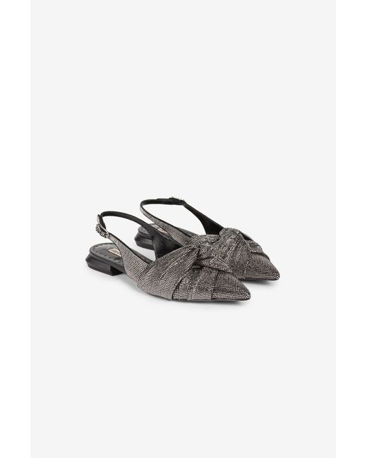 Roberto Cavalli Metallic Le Pettegole Crystal-Embellished Slingback Pumps