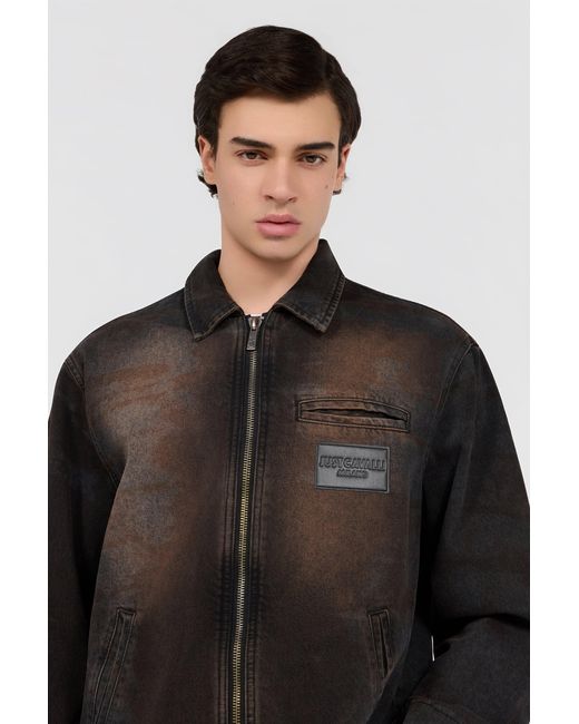 Roberto Cavalli Black Jacket for men