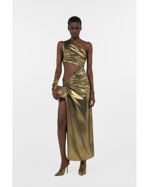 Roberto Cavalli Green Party Dresses