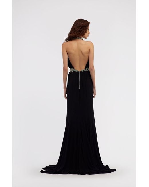 Roberto Cavalli Black Long Dress