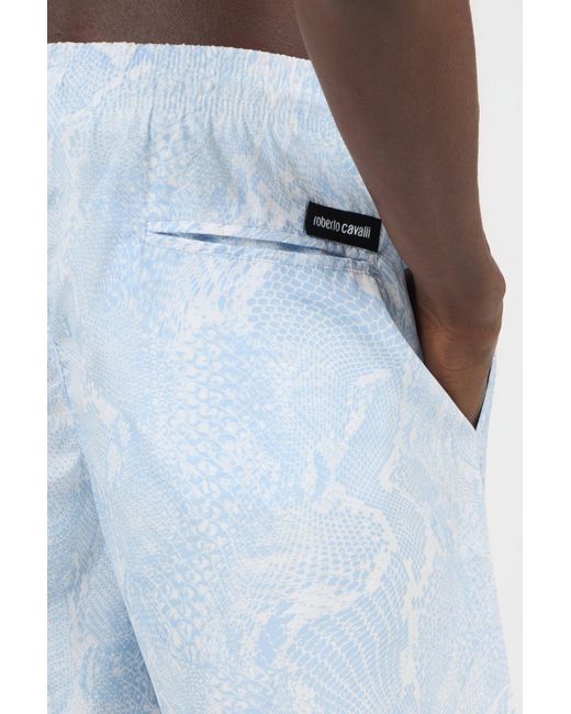 Roberto Cavalli Blue Swimsuit for men
