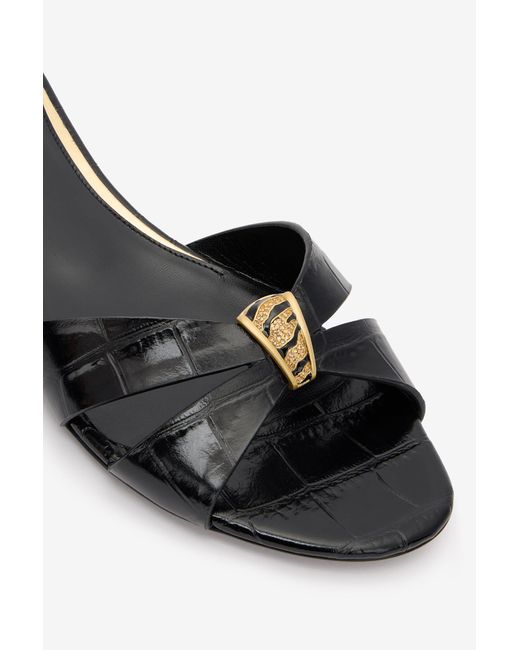 Roberto Cavalli Multicolor Slides With Jewel Detail