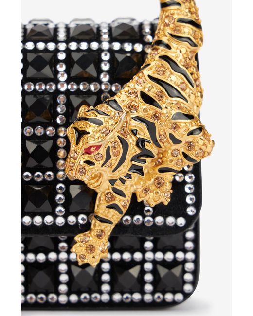 Roar Porta Airpods Bag di Roberto Cavalli in Black