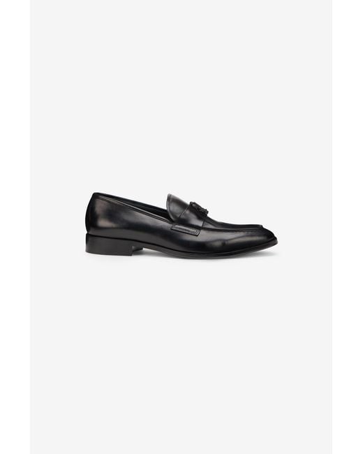 Roberto Cavalli Black Classic Loafer for men