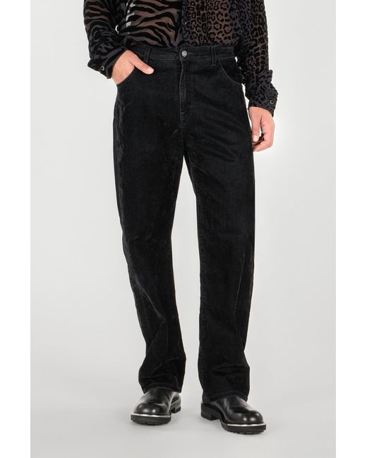 Roberto Cavalli Black Classic Jeans for men