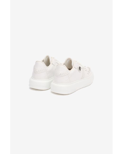 Roberto Cavalli Multicolor Sneakers With Embossed Inserts