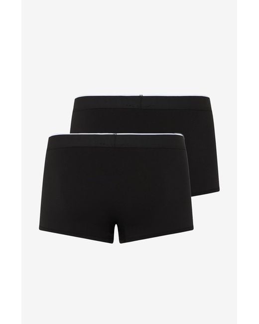 Roberto Cavalli Black Cotton Boxer Shorts Bi-Pack for men