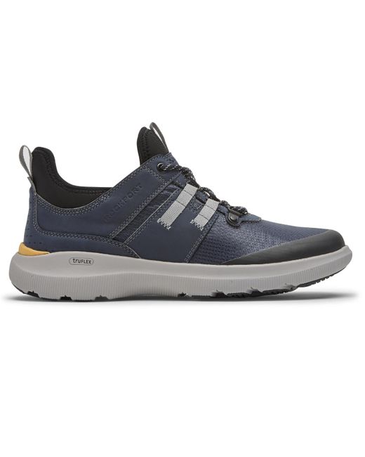 rockport leather sneakers