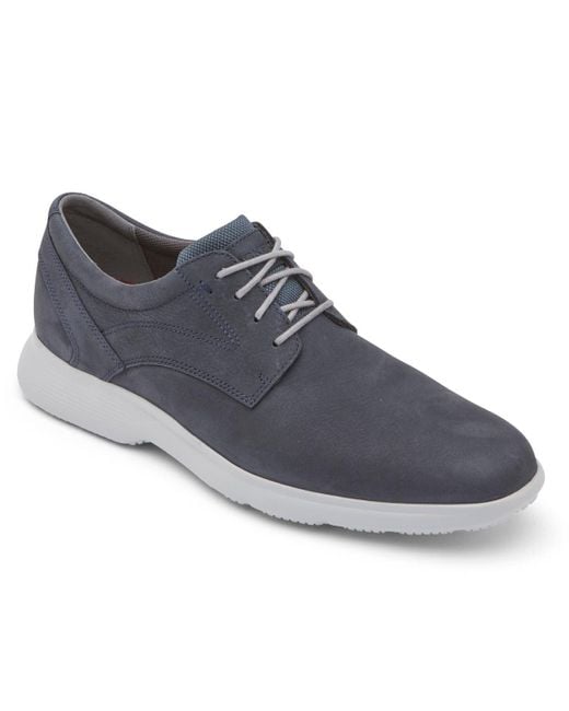 Rockport Denim Truflex Dressports Oxford Shoes in Blue for Men | Lyst