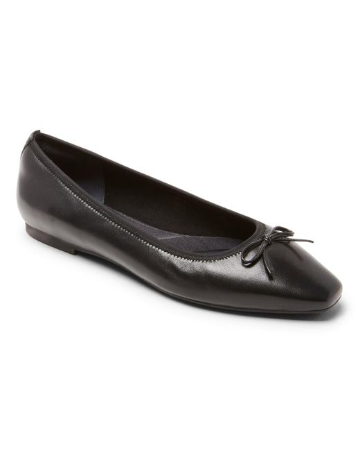 Rockport Total Motion Laylani Ballet Flat in Black | Lyst