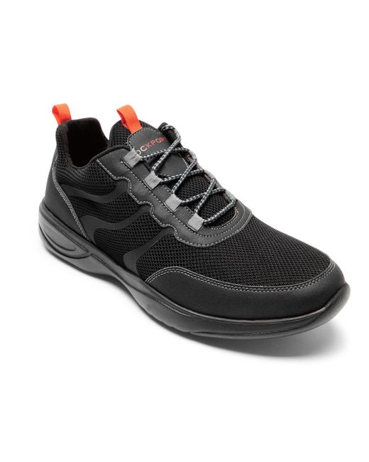 Rockport Metro Path Ghillie Sneakers in Black for Men | Lyst