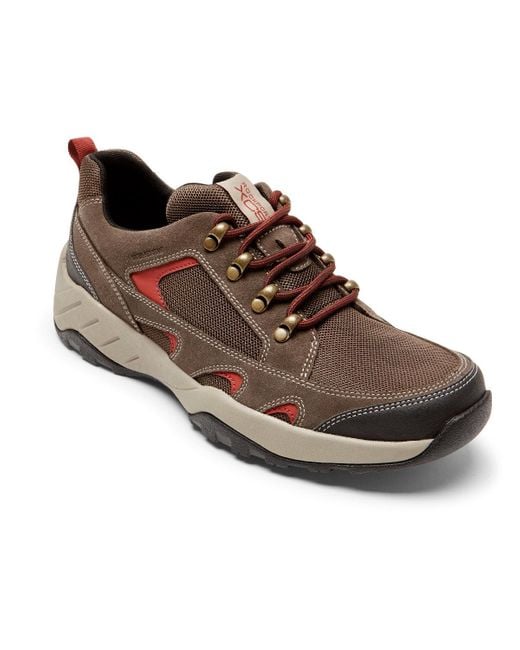 Rockport Suede Xcs Riggs Trekker Shoes for Men | Lyst