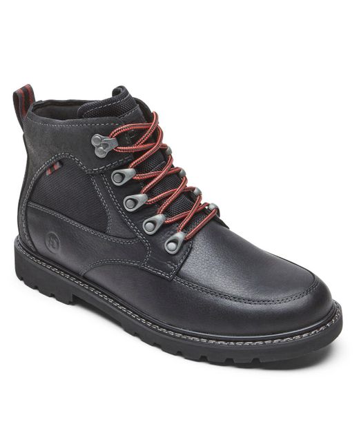 Rockport Dunham Mens Strickland Chukka Boots Waterproof Size 8 4e