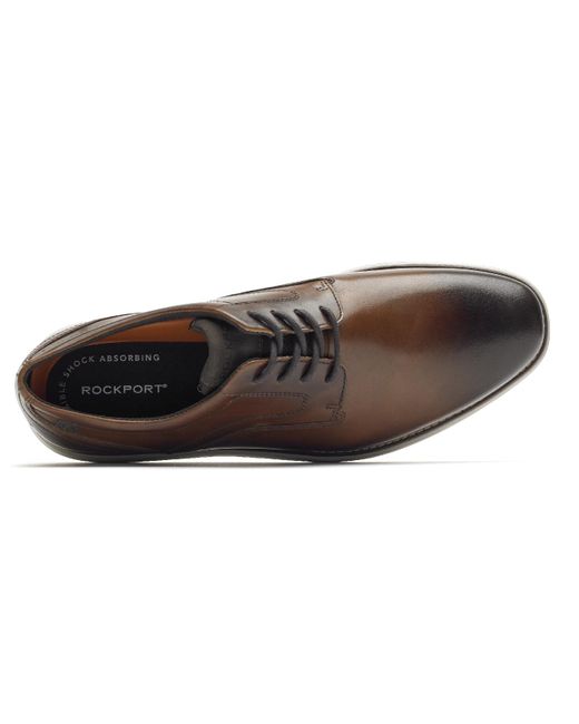 rockport men's garett plain toe oxford