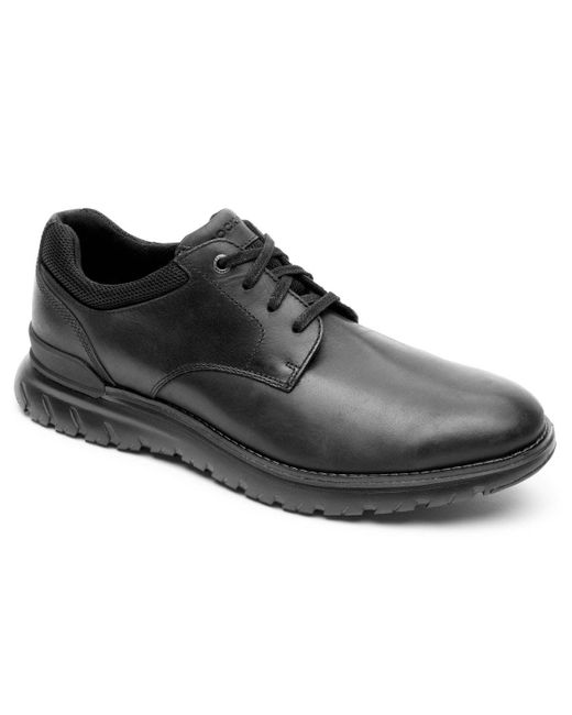 Rockport Leather Total Motion Sport Oxford Shoes in Black Lyst