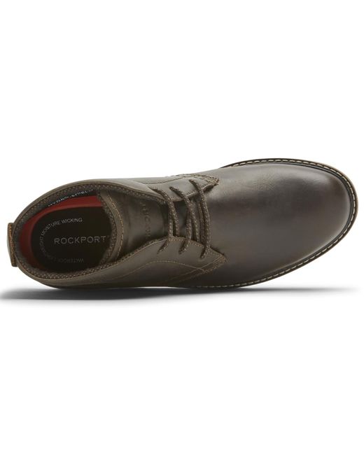 rockport waterproof chukka