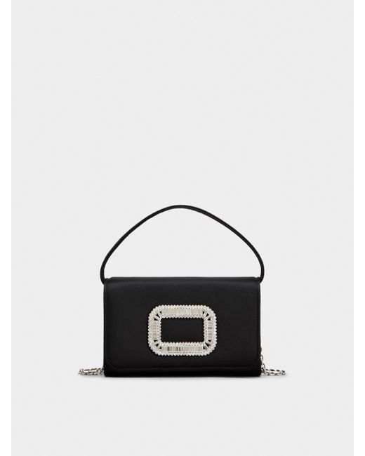 Roger Vivier Blue Pilgrim Micro Bag