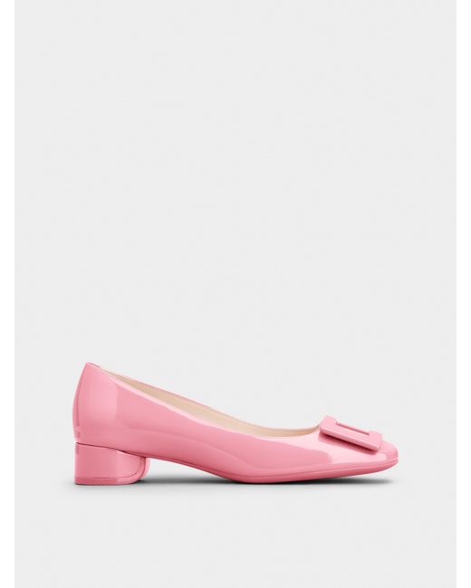 Roger Vivier Pink U Look Ballerinas