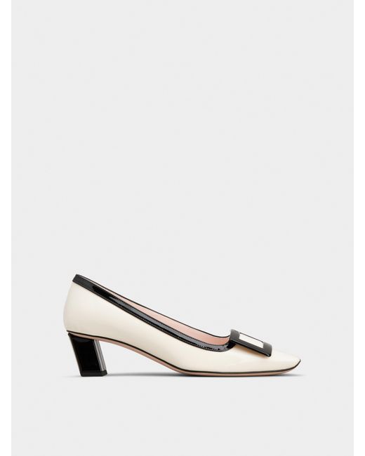 Roger Vivier Natural Belle Vivier Pumps