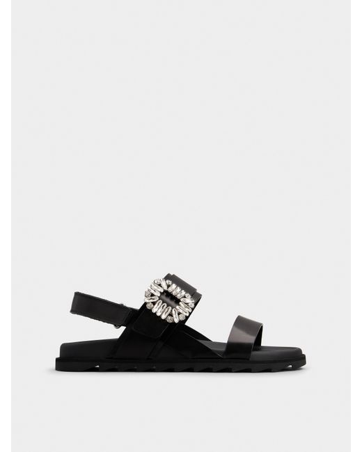Roger Vivier White Slidy Viv' Sandals