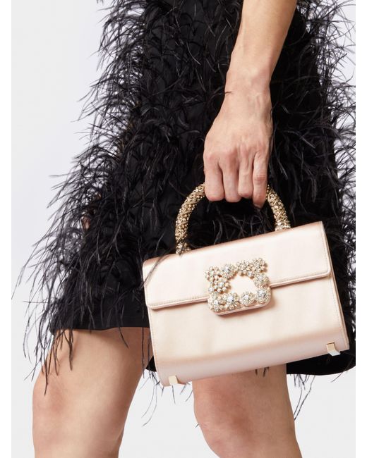 Roger Vivier Natural Jewel Efflorescence Mini Bag