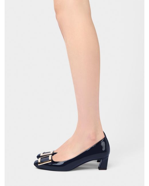 Roger Vivier Blue Trompette Pumps