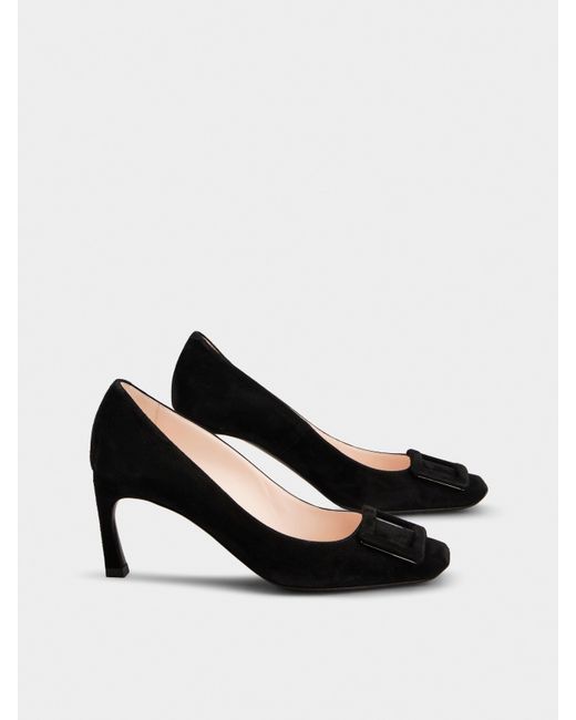 Roger Vivier Black Trompette Pumps