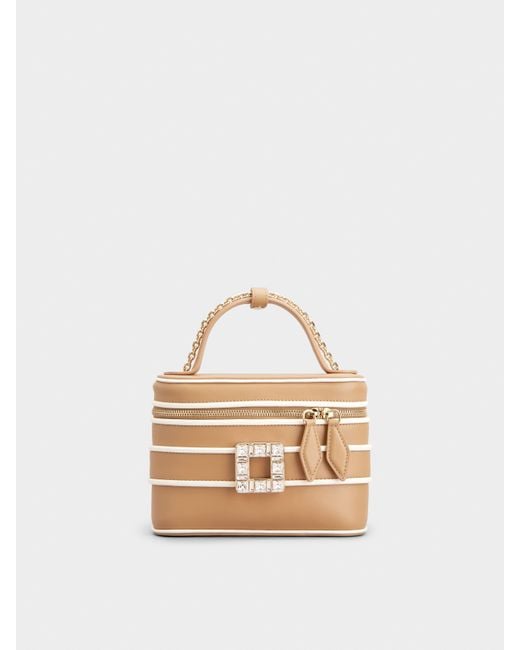 Roger Vivier Natural Vanity Très Vivier Micro Bag