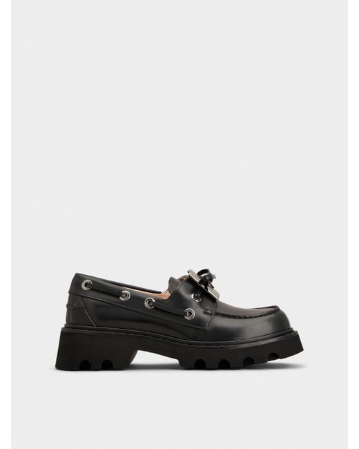 Roger Vivier White Viv' Rangers Truck Boat Shoes