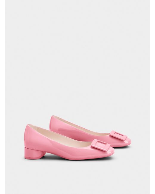 Roger Vivier Pink U Look Ballerinas