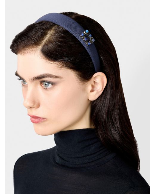 Roger Vivier Blue Très Vivier Hairband