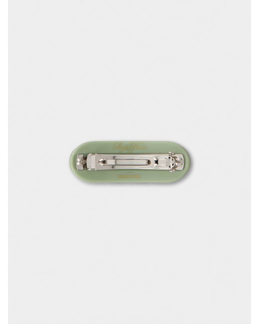 Roger Vivier Green Très Vivier Hair Clip
