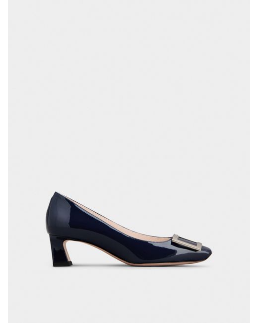 Roger Vivier Blue Trompette Pumps
