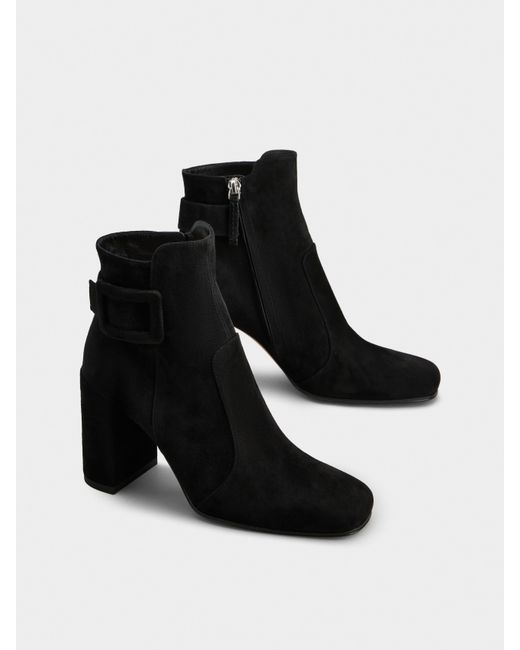 Roger Vivier White Polly Booties