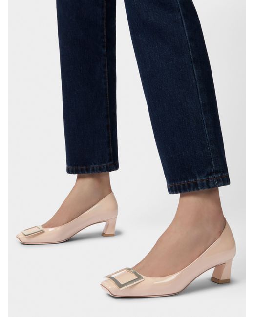 Roger Vivier Pink Trompette Pumps