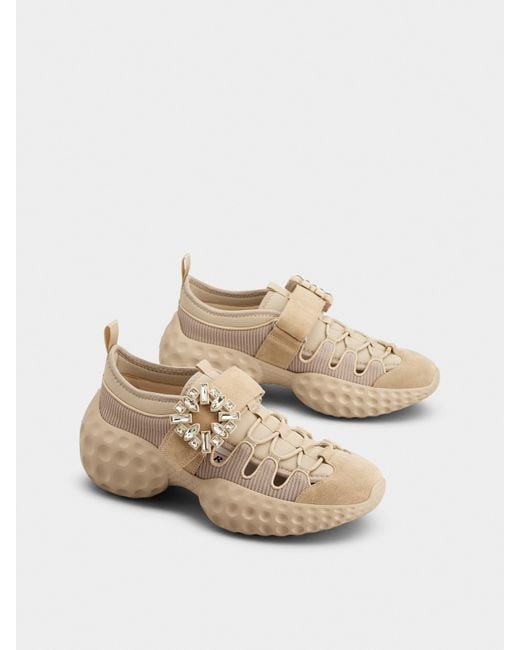 Roger Vivier Natural Viv' Run Light Trekky Sneakers