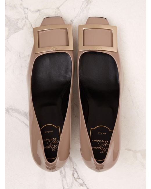 belle vivier trompette pumps in leather