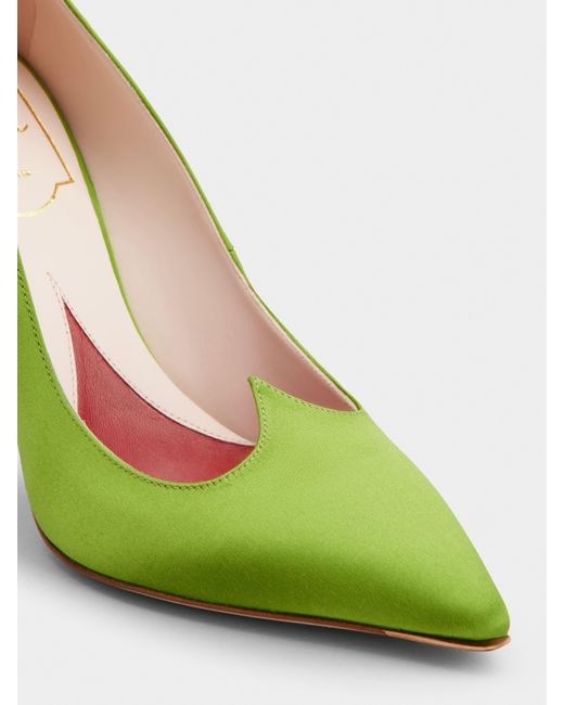 Roger Vivier Green Shoes
