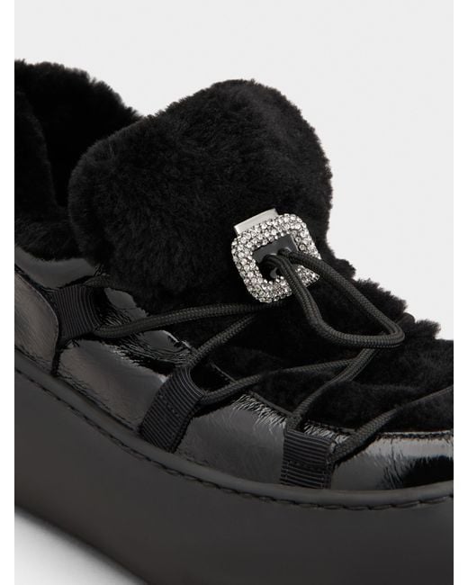 Roger Vivier Black Sneakers Viv' Up