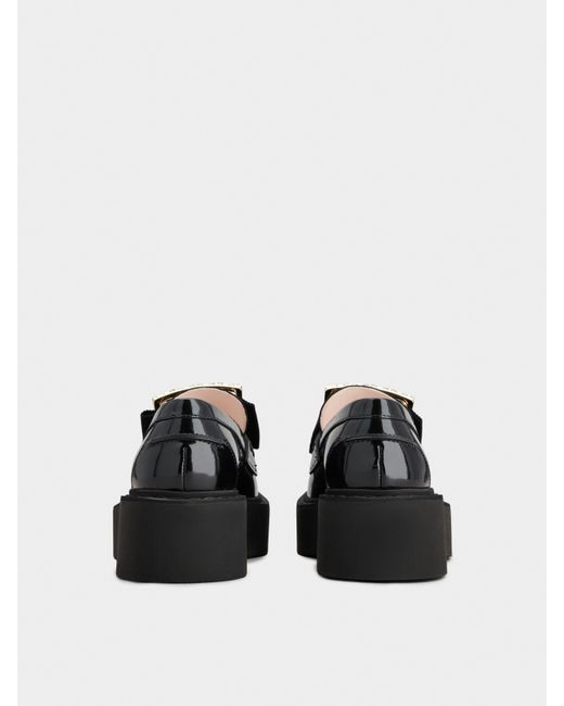 Roger Vivier Black Viv' Rangers Loafers