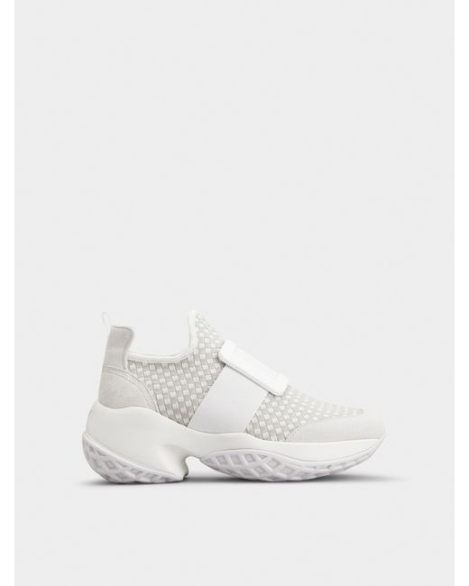 Roger Vivier White Sneakers Viv' Run