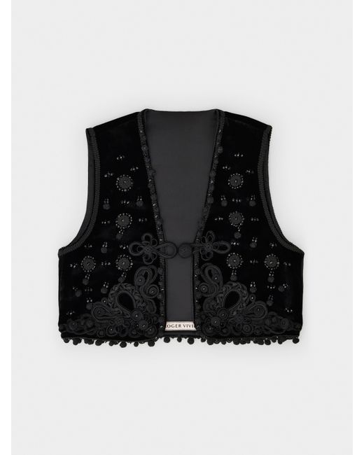 Roger Vivier Black Vest