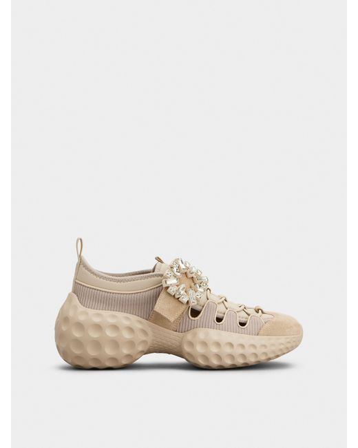 Roger Vivier Natural Viv' Run Light Trekky Sneakers