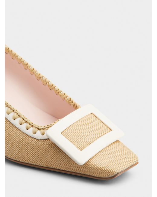 Roger Vivier Natural Pumps Belle Vivier
