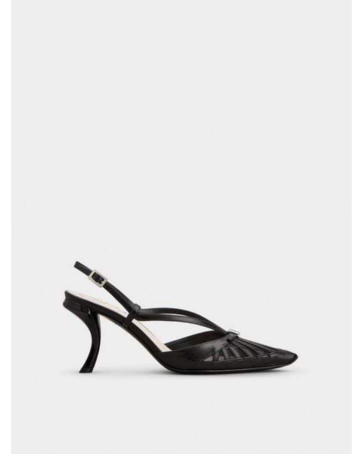 Roger Vivier White Virgule D'Orsay Pumps
