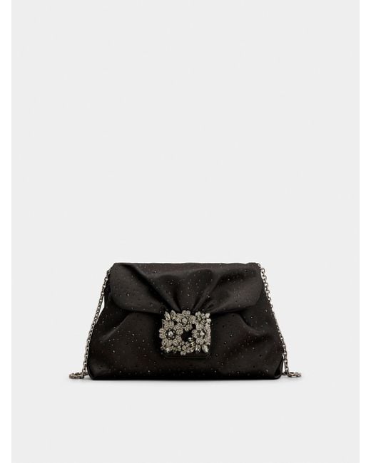 Roger Vivier White Efflorescence Mini Bag