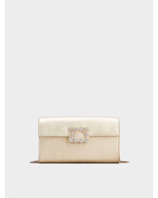 Roger Vivier Natural Efflorescence Clutch