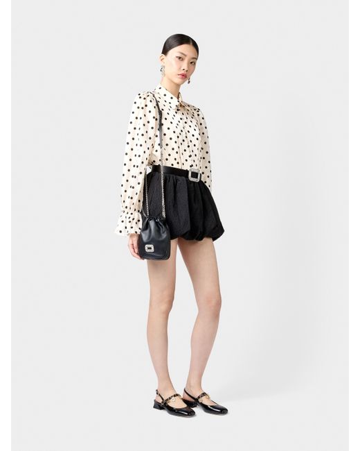 Roger Vivier White Très Vivier Slingback Mary Janes