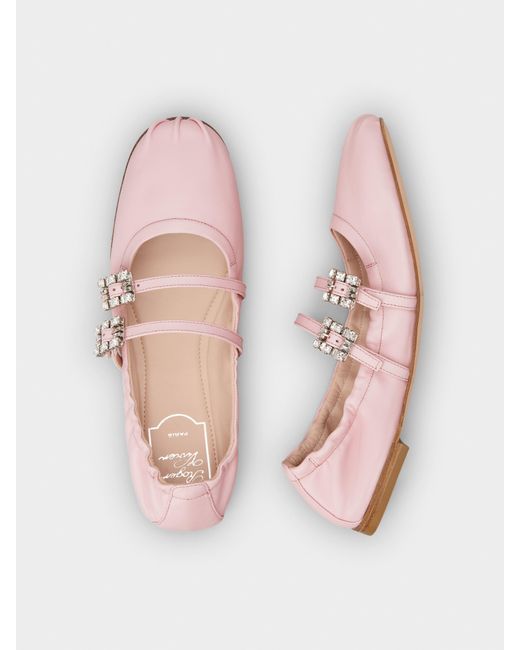 Roger Vivier Pink Mary Janes